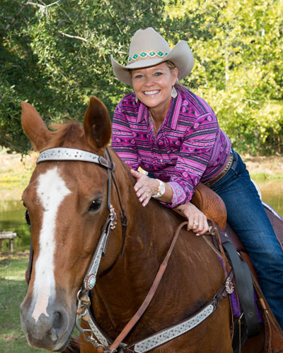 Kathleen on Horse